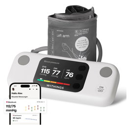 Withings BPM Vision AFib BT Blanco