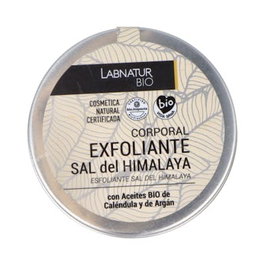 Labnatur Bio Exfoliante Corporal de Sal del Himalaya 250 ml - Certificación Bio, con Aceites de Caléndula, Argán y Jojoba - Envase de Aluminio Reciclable