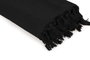 L'essentiel linge de maison Funda de Sofá Asya - Negro 115 x 200 cm