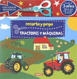 SUSAETA EDICIONES, Recorta y pega tractores y máquinas