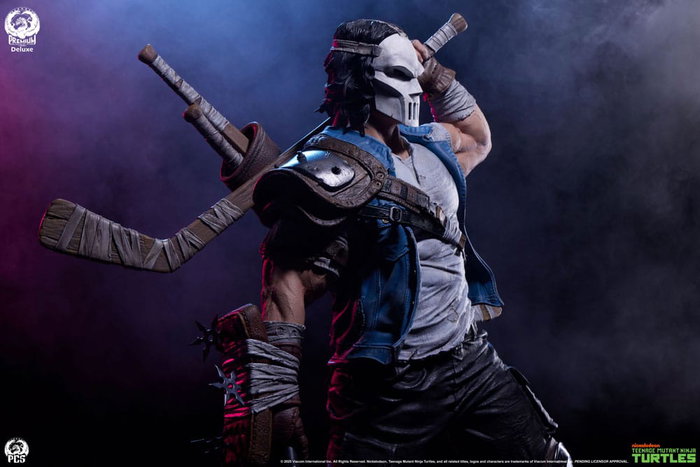 Premium Collectibles Studio Teenage Mutant Ninja Turtles Legends Estatua Casey Jones Deluxe Edition 1/3