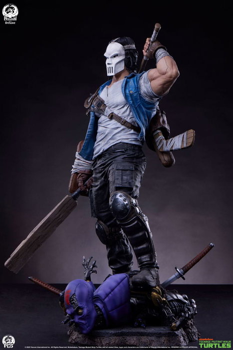 Premium Collectibles Studio Teenage Mutant Ninja Turtles Legends Estatua Casey Jones Deluxe Edition 1/3