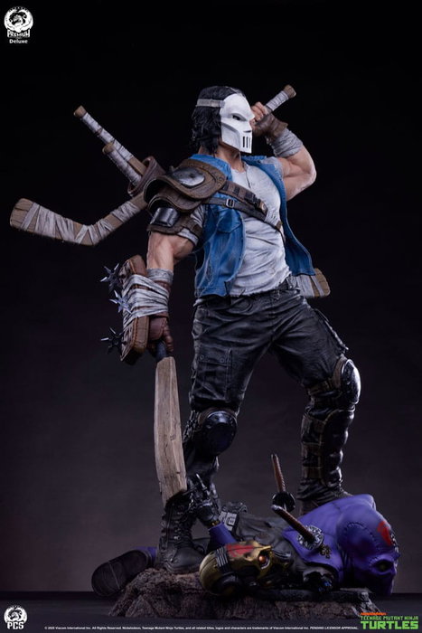 Premium Collectibles Studio Teenage Mutant Ninja Turtles Legends Estatua Casey Jones Deluxe Edition 1/3