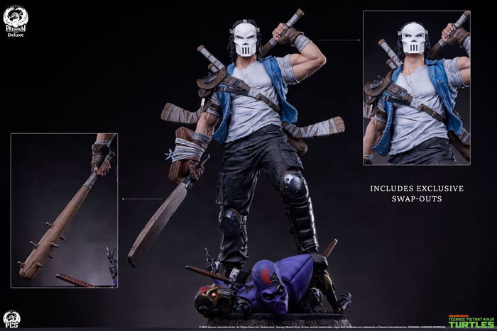 Premium Collectibles Studio Teenage Mutant Ninja Turtles Legends Estatua Casey Jones Deluxe Edition 1/3