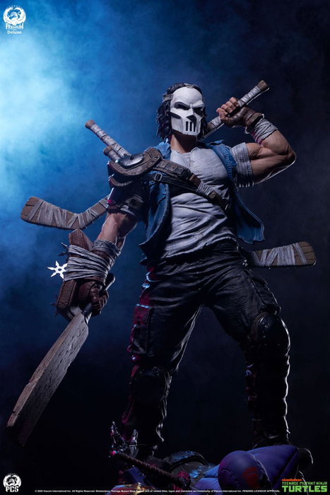 Premium Collectibles Studio Teenage Mutant Ninja Turtles Legends Estatua Casey Jones Deluxe Edition 1/3