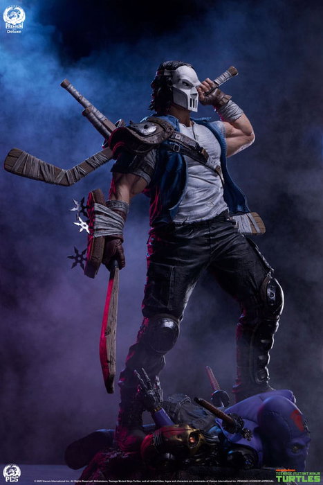Premium Collectibles Studio Teenage Mutant Ninja Turtles Legends Estatua Casey Jones Deluxe Edition 1/3