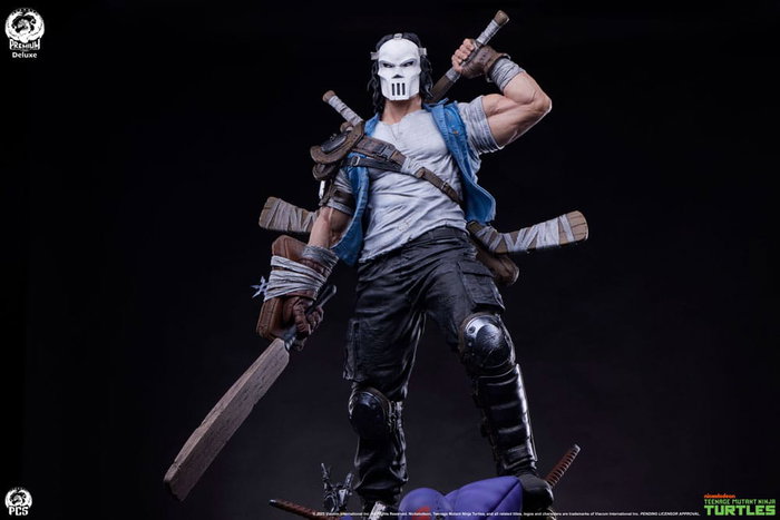Premium Collectibles Studio Teenage Mutant Ninja Turtles Legends Estatua Casey Jones Deluxe Edition 1/3