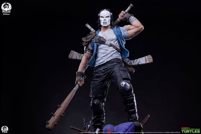 Premium Collectibles Studio Teenage Mutant Ninja Turtles Legends Estatua Casey Jones Deluxe Edition 1/3