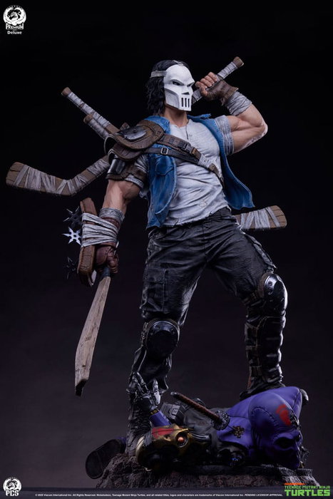 Premium Collectibles Studio Teenage Mutant Ninja Turtles Legends Estatua Casey Jones Deluxe Edition 1/3