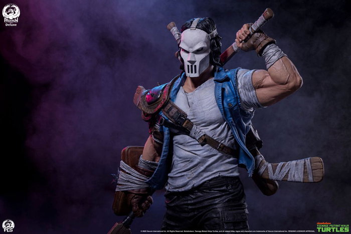 Premium Collectibles Studio Teenage Mutant Ninja Turtles Legends Estatua Casey Jones Deluxe Edition 1/3