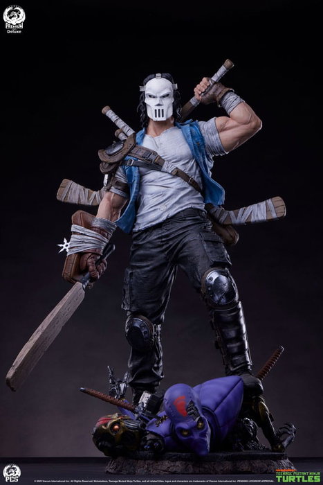 Premium Collectibles Studio Teenage Mutant Ninja Turtles Legends Estatua Casey Jones Deluxe Edition 1/3