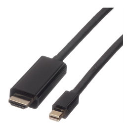 ROLINE Cable Mini DisplayPort 11.04.5796, 2 m, Negro