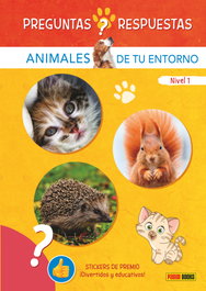 PANINI FONDO, Preguntas y respuestas animales domésticos - Animales de tu entorno (Nivel 1)