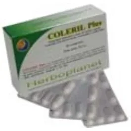 HERBOPLANET Coleril Plus 30 Comp - Suplemento de Monacolina K para el Colesterol - 30 Comprimidos