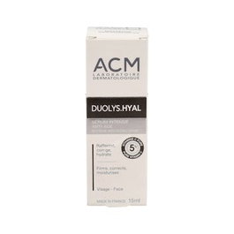 ACM LABORATOIRES Duolys Hyal Sérum Antiedad con Vitamina C, E y Ácido Hialurónico, Hidratación y Firmeza, 15ml