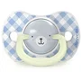 Suavinex Paquete de 2 Chupetes Simétricos Night&Day Wild&Free SX Pro para 6 a 18 Meses - Azul