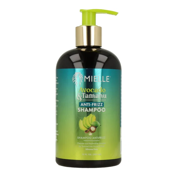 Mielle Champú Aguacate Tamanu Anti Frizz Cabello Hidratado Control de Frizz Limpieza Suave 355ml Mielle Champú Aguacate Tamanu Anti Frizz Cabello Hidratado Control de Frizz Limpieza Suave 355ml