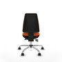 PIQUERAS Y CRESPO Silla de oficina Elche Naranja sin brazos