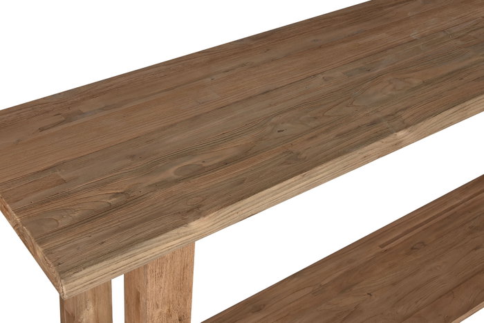 DKD Home Decor Consola de Teca Reciclada Natural DKD Home Decor Consola de Teca Reciclada Natural