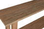 DKD Home Decor Consola de Teca Reciclada Natural