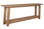 DKD Home Decor Consola de Teca Reciclada Natural