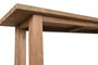 DKD Home Decor Consola de Teca Reciclada Natural