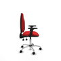 PIQUERAS Y CRESPO Silla de oficina Algarra Rojo con mecanismo Asincro
