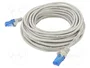 GOOBAY Patch cord Cat 6a U/UTP 10m gris
