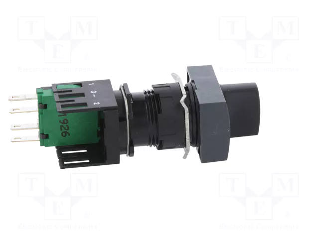 SCHNEIDER ELECTRIC Interruptor Rotativo Harmony XB6 16mm Negro