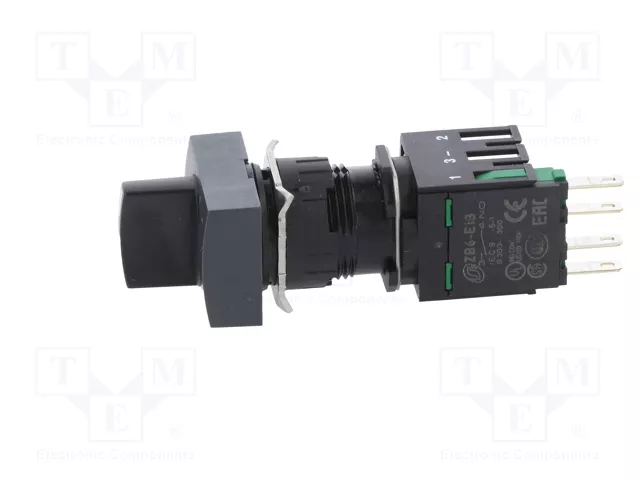 SCHNEIDER ELECTRIC Interruptor Rotativo Harmony XB6 16mm Negro