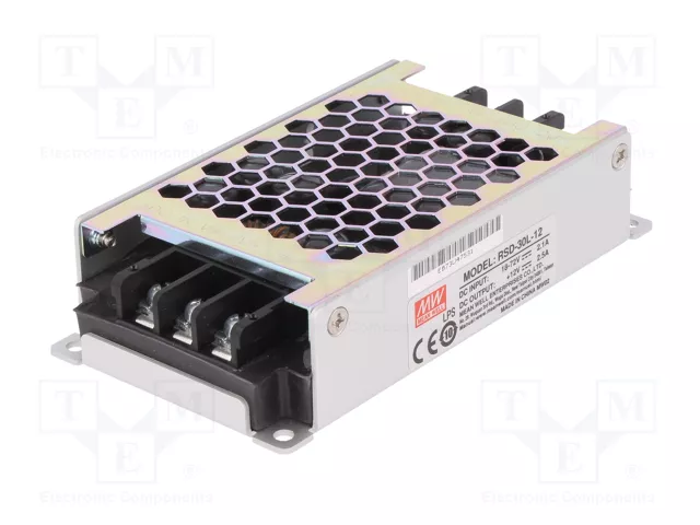 MEAN WELL RSD-30L-12 Convertidor DC/DC 30W 12VDC 2,5A MEAN WELL RSD-30L-12 Convertidor DC/DC 30W 12VDC 2,5A