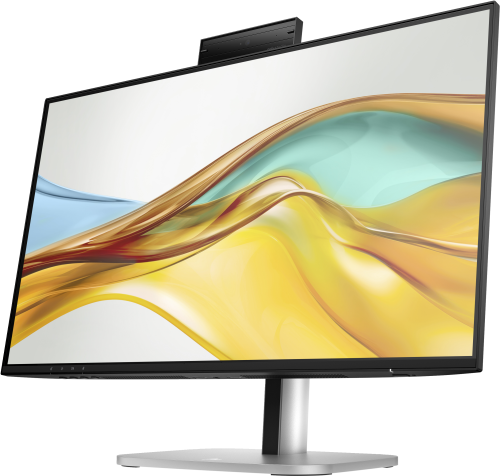 HP Monitor de videoconferencia Pro Series 5 524pm 9E0G9UT, Pantalla FHD IPS de 23.8 pulgadas, USB-C, Cámara 5MP, Altavoces 12W
