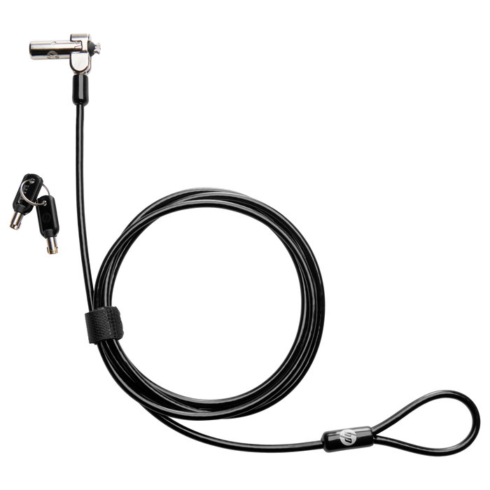 HP Nano Candado de Seguridad con Cable para Portátil - 1.83 m, Código, Acero Galvanizado - Compatible con HP Pro x2 612 G2 y Elite x2 1012 G2 HP Nano Candado de Seguridad con Cable para Portátil - 1.83 m, Código, Acero Galvanizado - Compatible con HP Pro x2 612 G2 y Elite x2 1012 G2