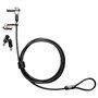 HP Nano Candado de Seguridad con Cable para Portátil - 1.83 m, Código, Acero Galvanizado - Compatible con HP Pro x2 612 G2 y Elite x2 1012 G2