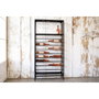 DKD Home Decor Botellero Metal Negro 75x16x180