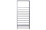 DKD Home Decor Botellero Loft, Metal, Negro, 16 x 180 x 75 cm, 11 Estantes
