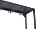 DKD Home Decor Botellero Loft, Metal, Negro, 16 x 180 x 75 cm, 11 Estantes