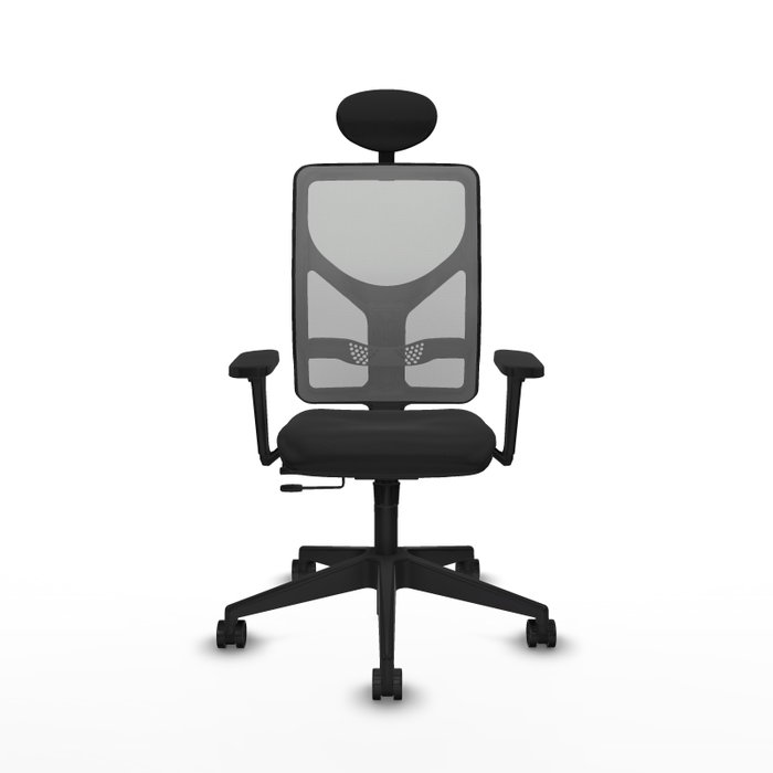 PIQUERAS Y CRESPO Silla de oficina Motilla con mecanismo Sincro/Traslack, Negro y Gris PIQUERAS Y CRESPO Silla de oficina Motilla con mecanismo Sincro/Traslack, Negro y Gris