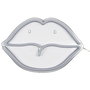 Home Deco Factory Lámpara Neón LED USB "Boca" Colección Neon 150 Leds 620-650K Luz Cálida con Cable USB 2 Metros 42x2x28cm