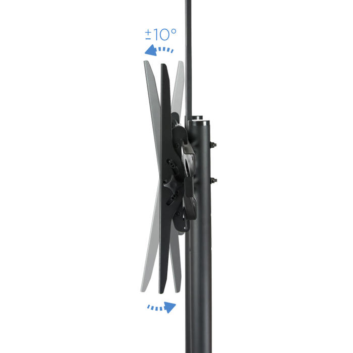 Tooq FS1470M-B Soporte de Suelo con Ruedas para TV 37-70 Pulgadas Tooq FS1470M-B Soporte de Suelo con Ruedas para TV 37-70 Pulgadas