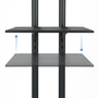 Tooq FS1470M-B Soporte de Suelo con Ruedas para TV 37-70 Pulgadas