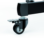 Tooq FS1470M-B Soporte de Suelo con Ruedas para TV 37-70 Pulgadas