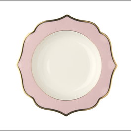 Le Creuset Plato Hondo 22 cm Colección Ionica en Bone China (6 Unidades)