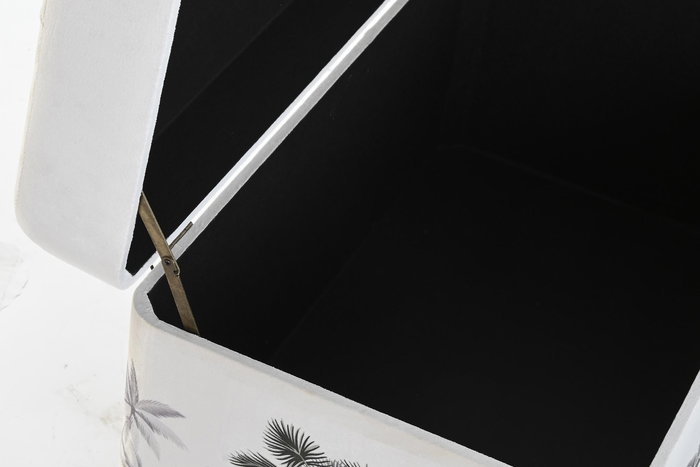 Descalzadora Tropical DKD Home Decor Beige Verde 40 x 43 x 70 cm Set de 2