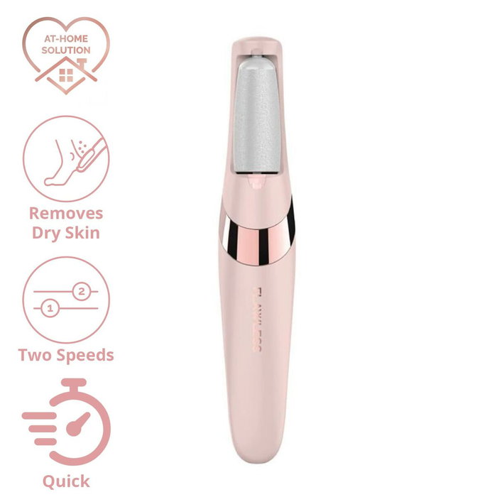 Flawless Finish Escofina Eléctrica Recargable para Pies