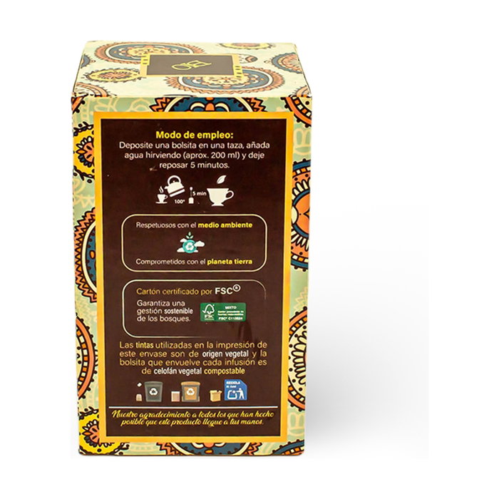 Artemis Bio Rooibos con Vainilla Bio 20 bolsitas infusoras