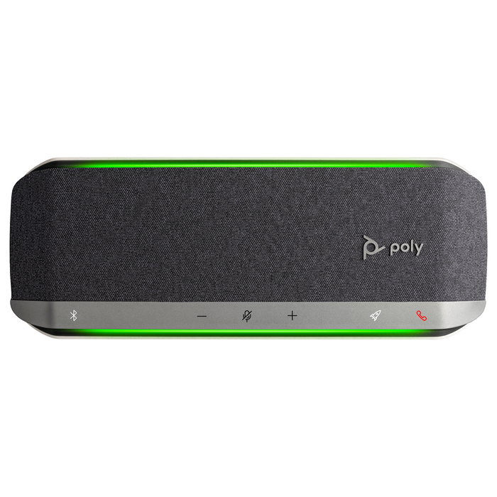 Poly Sync 40 Altavoz manos libres USB-A/USB-C y Bluetooth, Plata