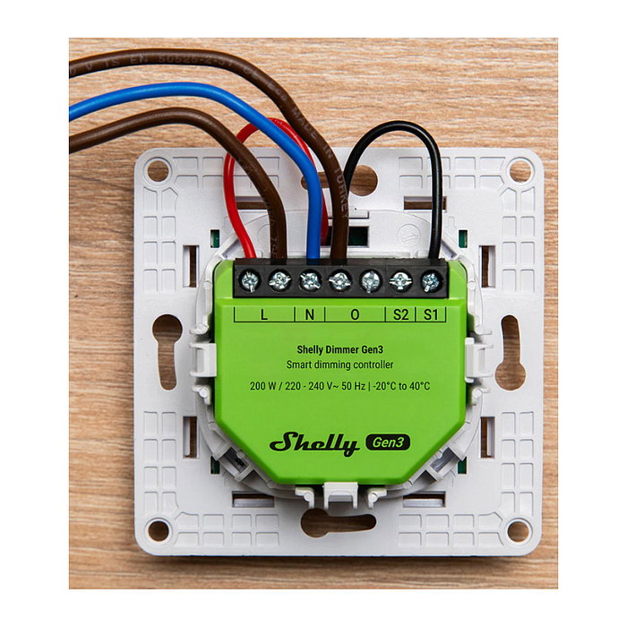 Shelly Módulo switch Dimmer Gen 3