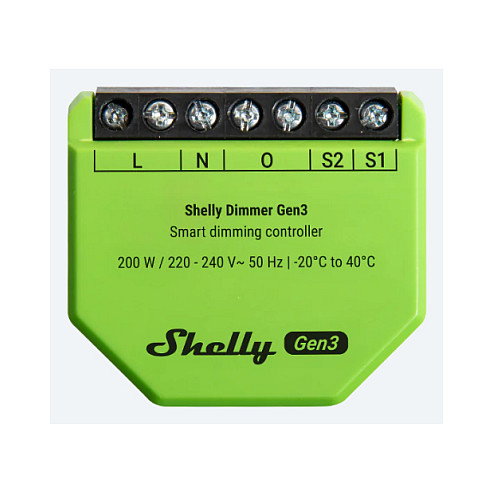 Shelly Módulo switch Dimmer Gen 3
