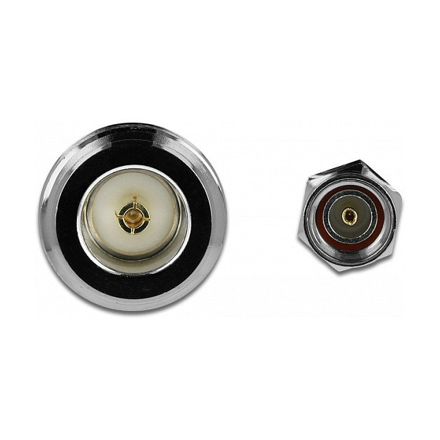 DeLOCK Adaptador N hembra a RP-SMA macho 89903 Gris